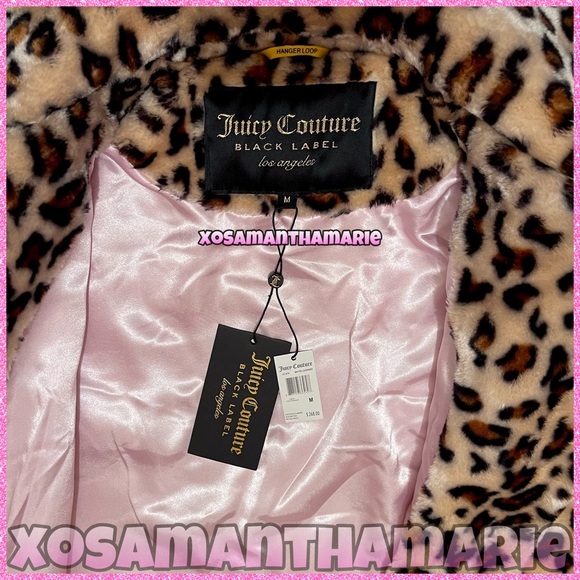 Juicy Couture Leopard Fur Coat - Picture 7 of 16